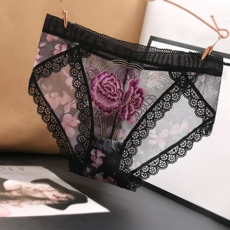 Briefs Panty for Girls - Lace Women Stylish Panties Underwear