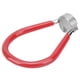 thumbnail image 1 of Llave de radios de acero para ajustar las ruedas de la bicicleta: herramienta de reparación de ciclismo roja para un mantenimiento de precisión, 1 of 8
