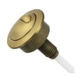 thumbnail image 2 of Botón pulsador de cisterna de inodoro de doble descarga de oro cepillado para Twyford para Optima49, 2 of 11