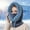 Navy Blue, variant on hats for women Integrated Hood Cap Winter Warm Hat Cold-Proof Cold-Proof Outdoor Women Mask Headgear Ski Bib Face Riding HatsBomber Hats Beige + One size