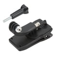 thumbnail image 2 of Camera Backpack Clip, Plastic Metal J Bracket Camera Backpack Strap Mount Stable Anti Slip High Clamping Force  For Skiing, 2 of 8
