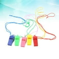 thumbnail image 3 of LEEYNEER 150 Pcs Plastic Whistle Referee Training Whistle Kids Children Gift Party Favor Mixed Color, 3 of 12