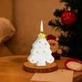 thumbnail image 4 of YOHAVEN Christmas Tree Candle Gift Set, Mini Scented Wax Holiday Tree Decoration for Party Home Office Tabletop Festive Seasonal Decor, 4 of 6