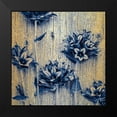 thumbnail image 2 of Kimberly, Allen 15x15 Black Modern Framed Museum Art Print Titled - Indigo Gold 1, 2 of 5