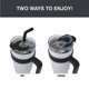 thumbnail image 4 of Vaso HYDRAFLOW Capri de 1,2 L con pajita, asa, aislante, 4 of 9