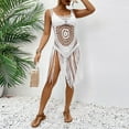 thumbnail image 6 of Wancir Bikini Cover Up for Women Fringe Hollow Out Swimsuit Coverups Sexy Beach Pool Bathing Suit Tassel Tops, 6 of 9