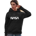 thumbnail image 4 of Adult Nasa Worm Logo Sweatshirt Hoodie, 4 of 4