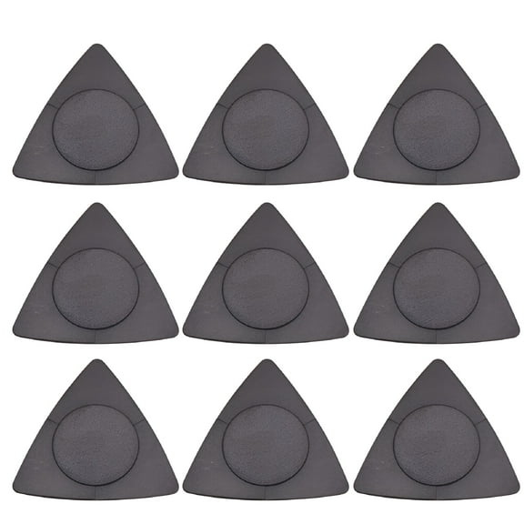 BESTSKY Non-slip Grip Triangle Guitar Picks - White (20pcs)