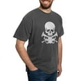 thumbnail image 4 of CafePress - Skull With Trumpets Men's Comfort Colors® T Shirt - Mens Comfort Colors Shirt, 4 of 5