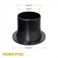 thumbnail image 6 of POWERTEC Dust Port Inlet Flange, 2.5-Inch OD Opening for Flexible Hose, 70298, 6 of 6