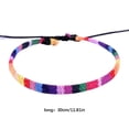 thumbnail image 4 of ziyahi Bohemian Style Bracelets Adjustable Braided Handmade Anklet Accessories 1Set, 4 of 6