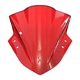thumbnail image 1 of Parabrisas de motocicleta Parabrisas Conducción cómoda Mantenimiento Piezas Moto Rojo, 1 of 9