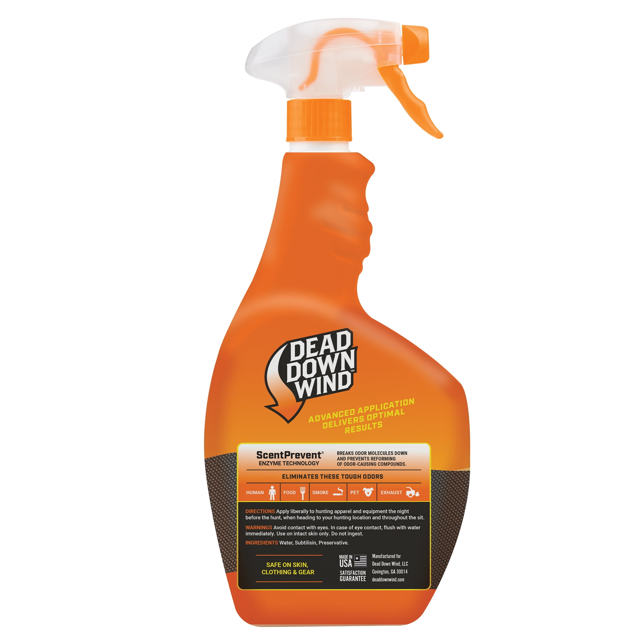 Dead Down Wind Field Spray - Unscented - 32 oz. Hunting Scent Eliminator