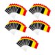 thumbnail image 1 of 50 piezas de banderas de mano decorativas, banderas impresas a una sola cara en palo, banderas pequeñas para Bélgica, 1 of 8