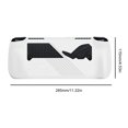 thumbnail image 3 of Funda Silicona para Consola Juegos ROG ALLY X Con Tapas Agarre El Pulgar () Blanca, 3 of 3