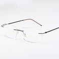 thumbnail image 2 of Gafas de presbicia de doble uso sin marco para hombre, antifatiga, con zoom automático, progresivas, multienfoque, antiluz azul, para presbicia, 2 of 4