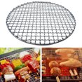 thumbnail image 4 of HomeLife Barbecue Mesh Rustproof Roast Stainless Steel Stackable Design Round Grill Net for Outdoor Smoking, 4 of 13