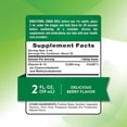thumbnail image 2 of B12 Sublingual Liquid Drops | 10,000 mcg | 2 fl oz | Berry Flavor | Fast Acting | by Nature's Truth, 2 of 7