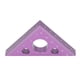 thumbnail image 1 of Regla De ángulo De aleación De Aluminio De 45 Grados, Escuadra Triangular De 3 Pulgadas, Herramientas De Carpintería, Regla De Carpintero, Herramienta De Medición, 1 of 7