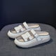 thumbnail image 1 of Sandalias de Mujer a La Moda, Zapatos Planos Impermeables Ligeros, Zapatos Planos para Niñas Y Mujeres, Suela de Goma, Sandalias de Playa para Piscina, 1 of 8