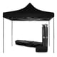 thumbnail image 1 of Toldo Plegable Carpa Impermeable 2x2 M Con Bolsa Transportadora negro 1 KingsHouse TOL2X2-1-IMP, 1 of 8