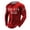Red, variant on TrendOFT Mens Graphic Tees DD-214 Veteran Graphic Printed Long Sleeve Crew Neck Casual Patriotic Loose Tops Men's T-Shirts Brick Red L