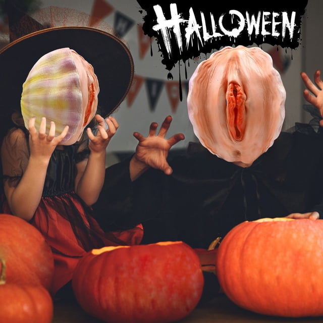 Máscara de Halloween Terror Scary Cosplay Disfraz Tamaño promedio para adultos Wmkox8yii shdjk1502