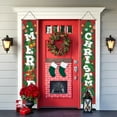 thumbnail image 6 of Nkmbld Christmas Door Decorations Christmas Couplet Door Curtain Custom Party Decoration Door Cover Christmas Flag Background Cloth, 6 of 8