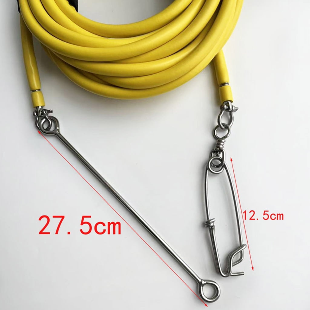MOMOJIA 10m/15m/20m Spearfishing Float Line 4mm Internal Diameter Foam Rubber Tube For Sea Fishing Floating Fishing Line