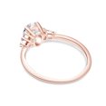thumbnail image 4 of AFFY 1.25CT Oval, Marquise & Round Lab Created Moissanite Engagement Ring for Women 10K Rose Gold-6, 4 of 6