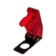 thumbnail image 2 of Cubierta de seguridad de resorte de plástico rojo impermeable para interruptor de palanca de 12 mm, 2 of 3