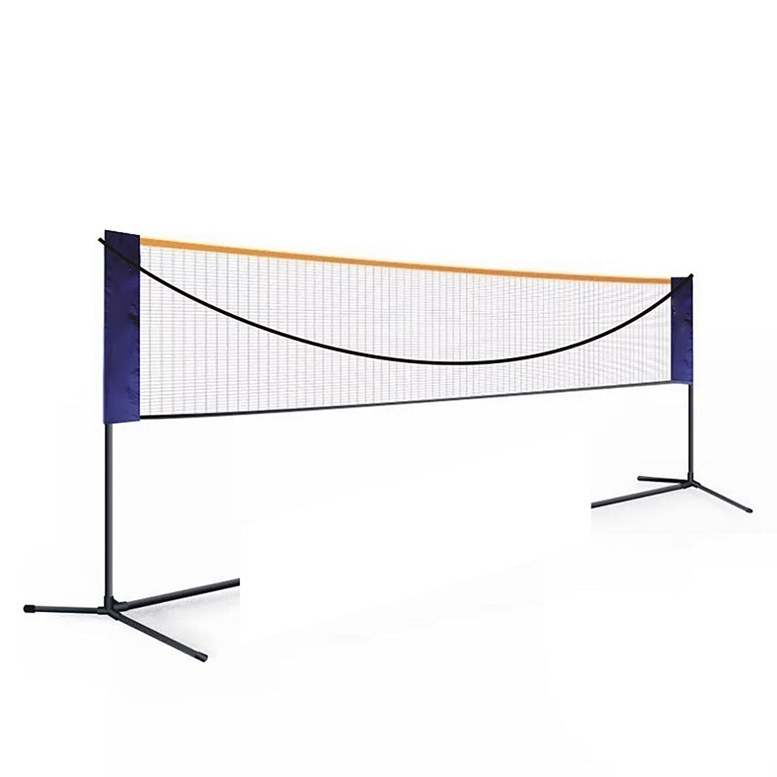 FETCOI Badminton Net Adjustable Height Volleyball Training Tool Indoor/ Outdoor