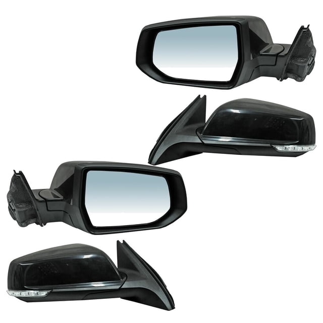 PAR ESPEJOS Generica acabado Para pintar con base Eléctrico Compatible con Chevrolet Malibu 2013 2015 GEN