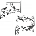 thumbnail image 3 of Gancho para maceta colgante de pared de acero cuadrado grueso, soporte para flores, cesta colgante para balcón, soporte para maceta, práctico soporte para flores, 3 of 4