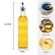 thumbnail image 2 of Botella dispensadora de aceite de oliva para cocina, juego de dispensador de aceite y vinagre de vidrio transparente de 17 oz, dispensador de jarabe de café, 2 of 6