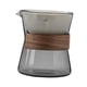 thumbnail image 2 of Tetera,Tetera de vidrio con infusor de vidrio resistente al calor,Tetera para hacer té en flor y de hojas sueltas para el hogar y la oficina,Tetera de vidrio transparente con Gris sin tapa, 2 of 8