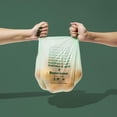 thumbnail image 2 of Bolsas de basura reutilizables, compostables, 11.4 litros, 3 galones, 100 bolsas, 2 of 8