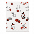 thumbnail image 6 of Halloween Flannel Throw Blanket,Soft Warm Decorative Cover Blanket,Stylish Sofa Couch Accessory for Bedroom Living Room Fall Holiday Indoor Home Party Layout, 6 of 6