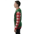thumbnail image 2 of #followme Mens Ugly Christmas Sweater - Sweaters for Men 6774-10195-XXL (Green - Santa Sees You, Medium), 2 of 3