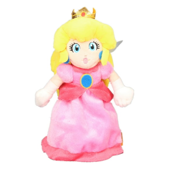 uiuoutoy Super Mario Princess Peach Plush Toy Stuffed Doll 10''