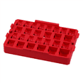 thumbnail image 2 of Milwaukee Tool SHOCKWAVE Impact Duty Socket 1/2&rdquo; Dr 27PC SAE TRAY ONLY, 2 of 2
