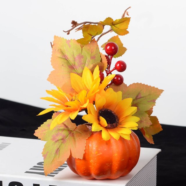 Cqxid Desktop Ornament Under $5 Plastic Pumpkin Ornament Halloween Layout Pumpkin Garden Party Pumpkin Decor Halloween New Artificial Pumpkin Festive Atmosphere Party Home Decor