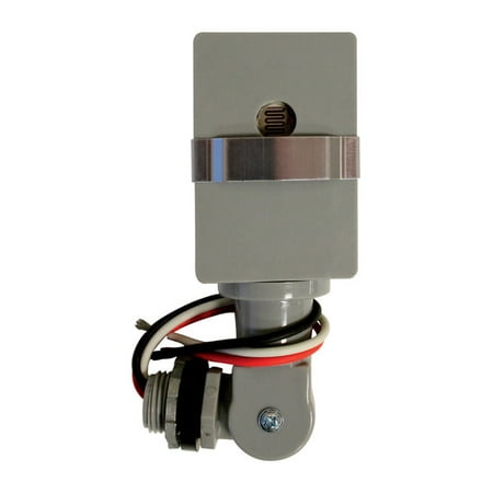 

2-PK Amertac Gray Photoelectric Swivel Light Control
