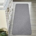 thumbnail image 1 of Alfombra de baño Bosap ultrafina para baño, gris, 45 x 150 cm, 1 of 6