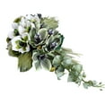 thumbnail image 2 of Bouquet de Novia con Flores de Seda, Diseño Elegante para Boda Al Aire Libre, 2 of 9