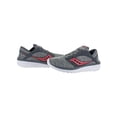 thumbnail image 2 of Saucony Women's Kineta Relay Grey / Heather Coral Ankle-High Mesh Running Shoe - 8.5M, 2 of 3