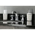 thumbnail image 3 of Kingston Brass KB4981BX Metropolitan Widespread Bathroom Faucet with Pop-Up Drain, Polished Chrome, 3 of 8