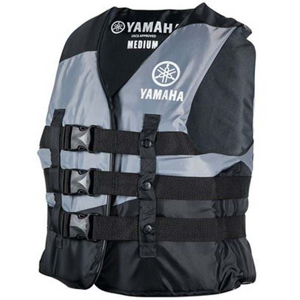 OEM Men's Yamaha Value Nylon 3-Buckle PFD Life Jacket Vest by Yamaha