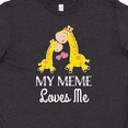 thumbnail image 4 of Inktastic My Meme Grandma Loves Me Giraffe Youth T-Shirt, 4 of 5