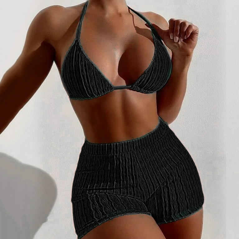 Aayomet Plus Size Bathing Suit For Women Mini Bikini Sets 2Pcs